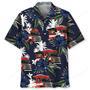 Food Truck Tropical Blue Hawaiian Shirt