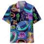 Football Neon Hawaiian Shirt