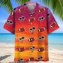 Football Palm Tree Hawaiian Shirt