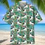 French Bulldog Hawaiian Beach Hawaiian Shirt