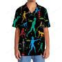 Funny Alien Black Hawaiian Shirt