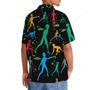 Funny Alien Black Hawaiian Shirt