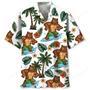 Funny Bear Surfing Hawaiian Shirt