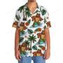 Funny Bear Surfing Hawaiian Shirt