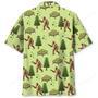 Funny Bigfoot UFO Hawaiian Shirt