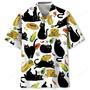 Funny Black Cat Taco Hawaiian Shirt