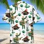 Funny Cactus Guitar Hawaiian Shirt