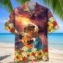 Funny Cappybara Guitar Hawaiian Shirt