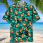 Funny Capybara Standing Hawaiian Shirt