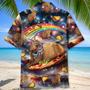 Funny Capybara Tacos Hawaiian Shirt