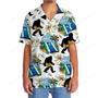 Funny Cornhole Bigfoot Hawaiian Shirt