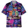 Funny Dad Tour Hawaiian Shirt