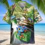 Funny Frog Hawaiian Shirt