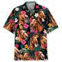 Funny Horse Tropical Hawaiian Shirt