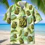 Funny Pickle Jar Tropical Hawaiian Shirt