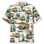 Funny School Bus Desert Hawaiian Shirt