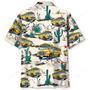 Funny School Bus Desert Hawaiian Shirt