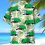 Garbage Truck Green Hawaiian Shirt