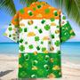 Gold Beer Irish St.Patrick Day Hawaiian Shirt