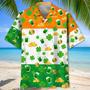 Gold Beer Irish St.Patrick Day Hawaiian Shirt