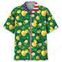 Gold Lucky Irish St.Patrick Day Hawaiian Shirt