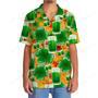 Green Beer Irish St.Patrick Day Hawaiian Shirt