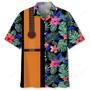 guitar tropical hawaii hawaiian shirt