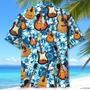 Guitar Tropical Hawaiian Shirt