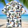 Happy Jump Trampoline Hawaiian Shirt