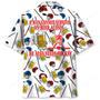 Hockey A Man Cannot Survive On Beer Alone Hawaiian Shirt