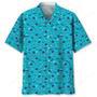 Hockey Blue Beach Hawaiian Shirt