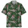 Horse Riding Christmas Hawaiian Shirt