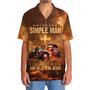 I Am A Simple Man, Like Hot Rods And Believe In Jesus Hawaiian Shirt