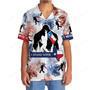 I Stand With Texas Bigfoot Hawaiian Shirt