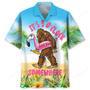 It's 5 O'clock Somewhere Bigfoot Hawaiian Shirt