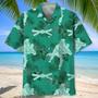 Judo Kelly Green Hawaiian Shirt