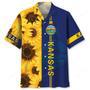 Kansas Sunflowers Proud State Hawaiian Shirt