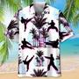 karate abstract background hawaiian shirt