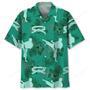 Karate Kelly Green Hawaiian Shirt