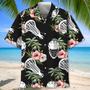 Lacrosse Nature Flower Hawaiian Shirt