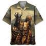 Legendary Viking Warrior Hawaiian Shirt