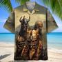 Legendary Viking Warrior Hawaiian Shirt