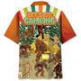 Let's Go Camping Bigfoot Beer Hawaiian Shirt