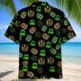 Lucky Neon Green St.Patrick Day Hawaiian Shirt