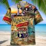 Maine Vintage Art Hawaiian Shirt