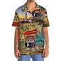 Maine Vintage Art Hawaiian Shirt