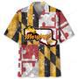 Maryland Proud Vintage Hawaiian Shirt