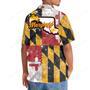 Maryland Proud Vintage Hawaiian Shirt