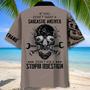 Mechanic Skull Hawaiian Shirt