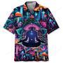 Meditation Mushroom Hawaiian Shirt